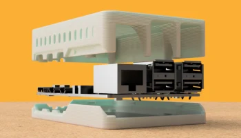 Тонкий/минимальный чехол с защелкой для Raspberry Pi 5...... 1