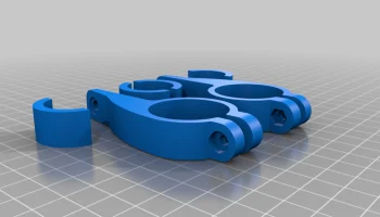 Крепление для велосипеда с корпусом ЖК-дисплея 20x4 симво... 1