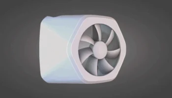 Основание крышки вентилятора Coolermaster AIO............ 1