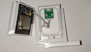 корпус esp32-cam с микро-USB 2