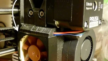 Крышка вентилятора SnapOn для Prusa MK2.5/MK3/S/+... 2
