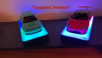 Музей JP Performance PACE, похожий на автомобильный стенд...