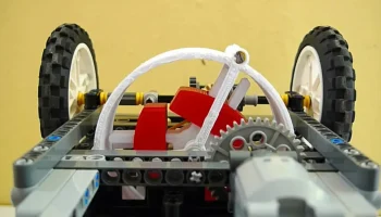 Пружинная муфта своими руками (совместима с LEGO)........