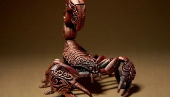 Дизайнерская скульптура СКОРПИОН...... 2