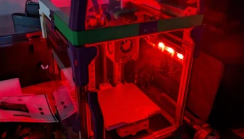 Улучшенный цилиндр Hinged Voron V0.1 с держателями светод... 1