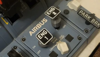 Выключатель запуска двигателя A320 со стопорным механизмо.. 6