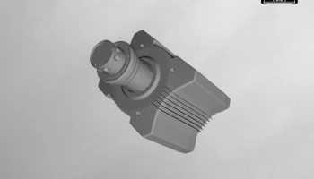 MOZA R3 и R12 Экстерьер колесной базы 3D модель......