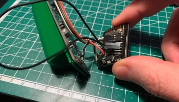 ESP32-CAM с крышкой 18650Akku 6