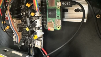 Raspberry Pi Zero 2 Вт, крепление Din