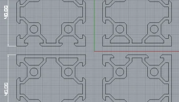 Высокоточные CAD-модели экструзионных профилей OpenBuilds... 1