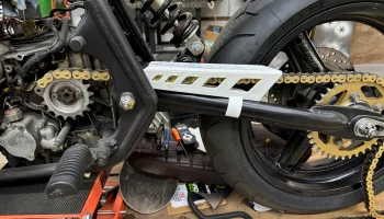 CB550 Мотоциклетная защита цепи со смещением 0,375 дюйма,...