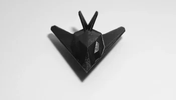 F-117 Nighthawk распечатываемый на месте штурмовик-микростел 2