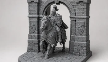 Ritterzug durch das Tor - шествие рыцаря через ворота.......