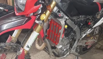 Honda CRF250L Защита радиатора 1