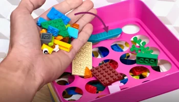 Lego Sorting Tray (штабелируемый компактный органайзер из... 3