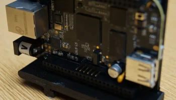 Крепление на DIN-рейку: BeagleBone Black 1