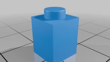 Совместимый с LEGO кубик 1х1. Совместимый с LEGO кубик 1х1.