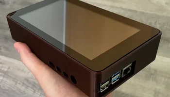 Коробка Raspberry Pi 4B с сенсорным дисплеем Raspberry 7 дюймов