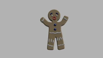 Шрек дизайн имбирных пряников на елке - pern&iacute;ček ze Shrek...