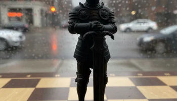 Набор шахмат (полный набор) - серия "Рыцарь"........