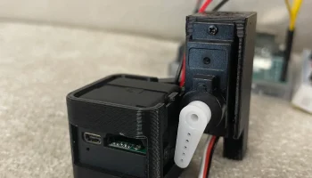 Экшн-камера и сервокрепление Arduino............