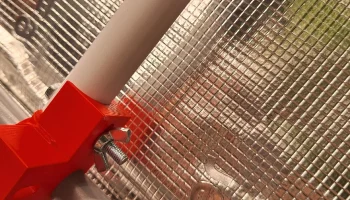 Экран Зеленый (ScrOG) Детали своими руками для трубы 20 м.. 8