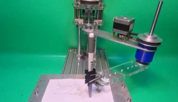 Самодельный акриловый 3D-принтер с ЧПУ "Рука робота Scara..