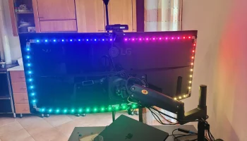 Освещение смещения (ambilight) под корпусом настольной эл.. 2