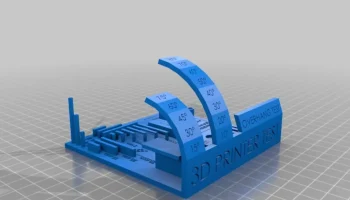 Тест "Все в одном" 3D-принтера с реальными опорами.........
