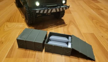 Ящик для оружия с авиабомбой 1 в масштабе 16 для WPL RC T... 4