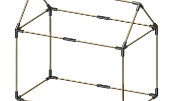 Kinderhaus im Space-Frame Design