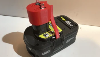 Мини-зажим для аккумулятора Ryobi 18 В с замком для проек.. 7