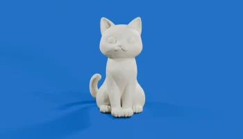 Сидящий кот