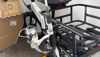 Lectric E-Bike Cargo Basket Держатель для удочки...