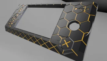 MK4 Honeycomb LCD-крышка 1