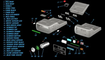 Комплект трикодера Star Trek TR-580 1
