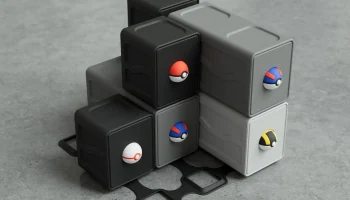 Футляры для коллекционных карточек Pok&eacute;mon с защелкой (по... 5