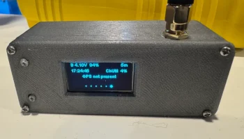 Heltec LoRa 32 v3 + сетчатый корпус 18650 2