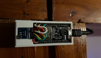 Минималистичный корпус ESP32 + BH1750