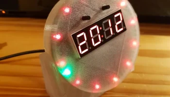 Корпус для комплекта светодиодных часов своими руками DS1..