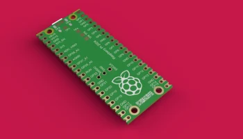 Эталонная модель CAD Raspberry Pi Pico 2W 1