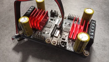 Bigtreetech TMC5160T Plus для крепления на двойной DIN-ре..