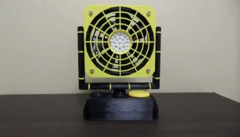 Настольный охлаждающий вентилятор и светодиодная подсветк... 5