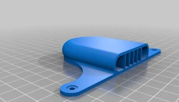 Защита вентилятора Creality Ender 3 (модифицированный диз...