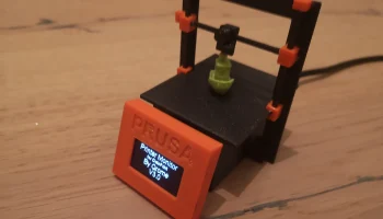 Монитор принтера Prusa 8