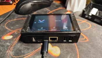 Оранжевый корпус PI Zero 2 (ЖК-дисплей+USB+радиатор)...