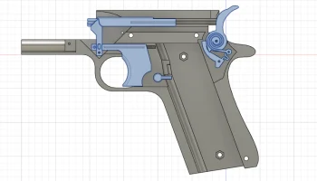 Кольт 1911 со свободным затвором 7