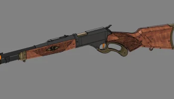 Выкройка Vulture 1886 (мод бластера Nerf для Vulture от M... 5