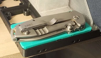 1x2,5 контейнер Gridfinity для CRKT Squid EDC