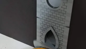 D&D Dice Tower и экран DM с каналами диаметром 5 мм 5